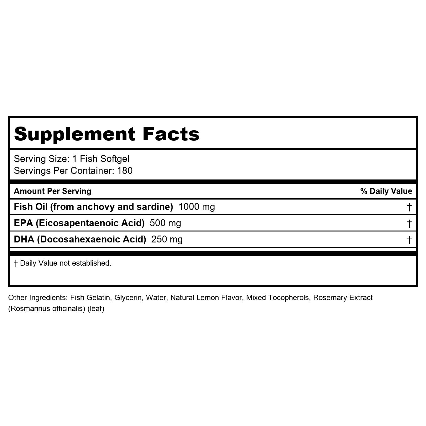Now Foods Ultra Omega-3 Fish Gelatin 180 Fish Softgels - 1665