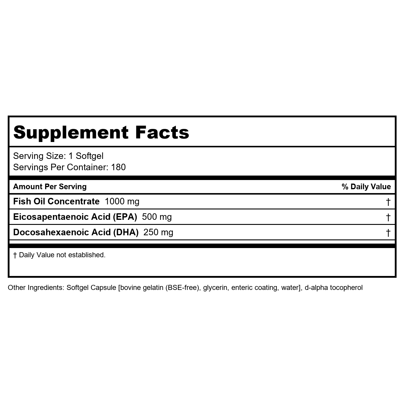 Now Foods Ultra Omega-3 Bovine Gelatin 180 Softgels - 1662