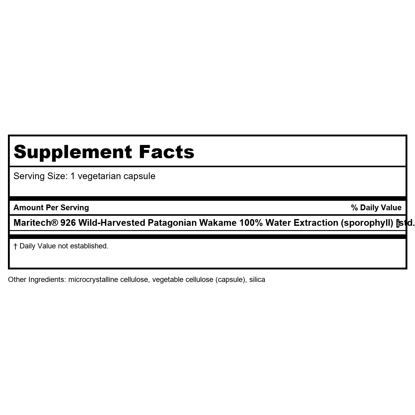 Life Extension Optimized Fucoidan With Maritech 926 60 Vcaps - 2 Pack