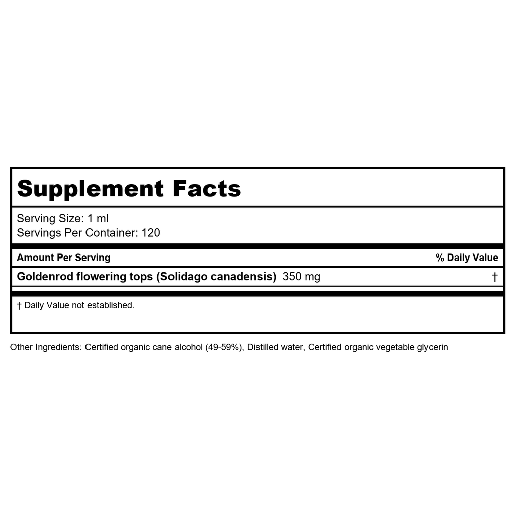 Herb Pharm Goldenrod 1oz