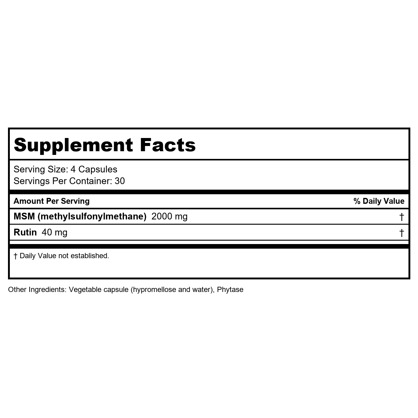 Theramedix BioSET Recovery Support 120 Capsules