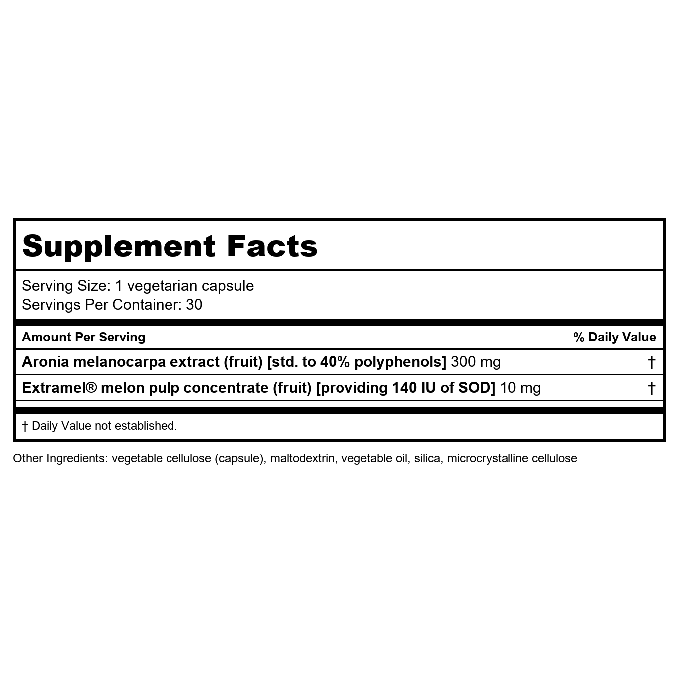 Life Extension SOD Booster 30 Vcaps