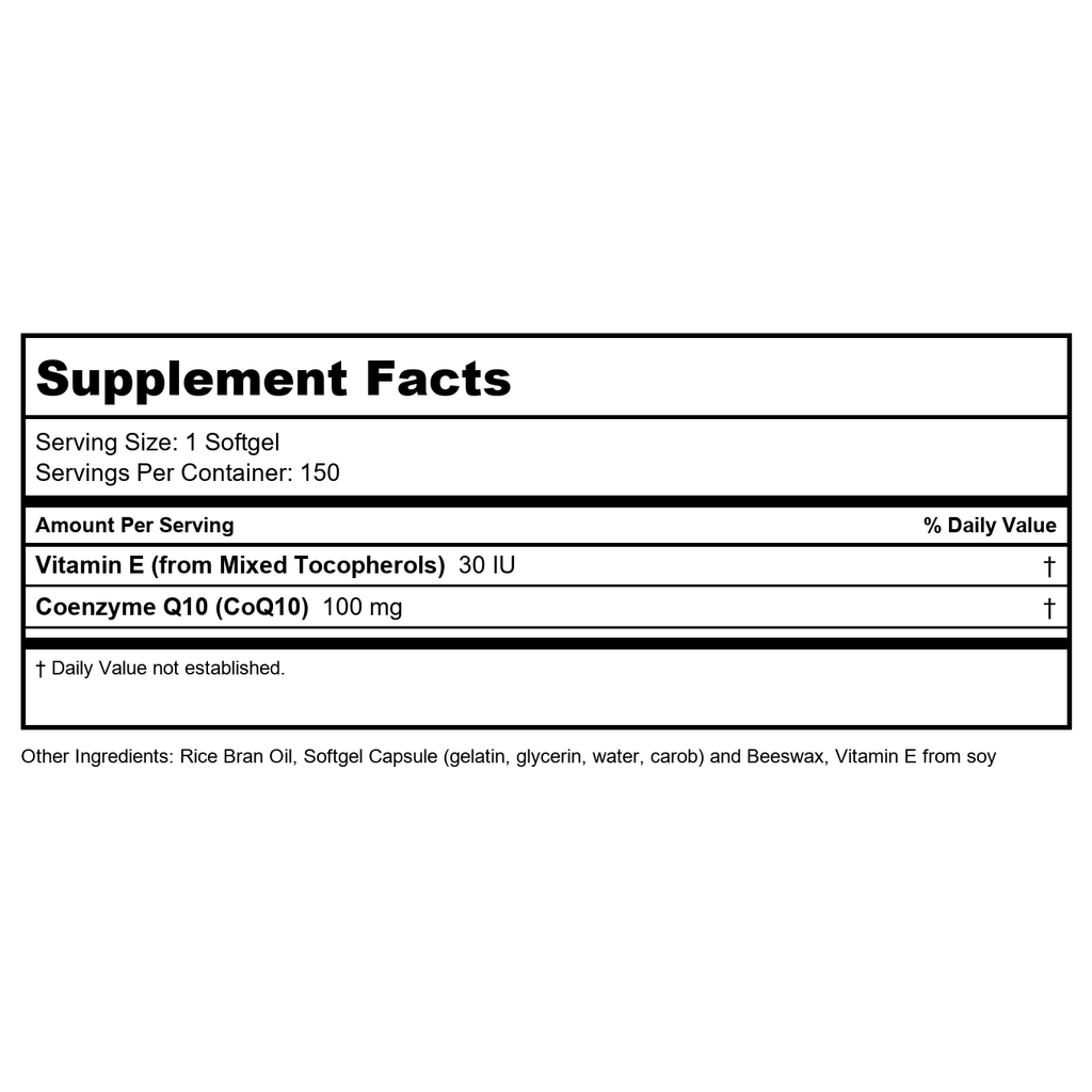 Now Foods CoQ10 100 mg 150 Softgels - 3209
