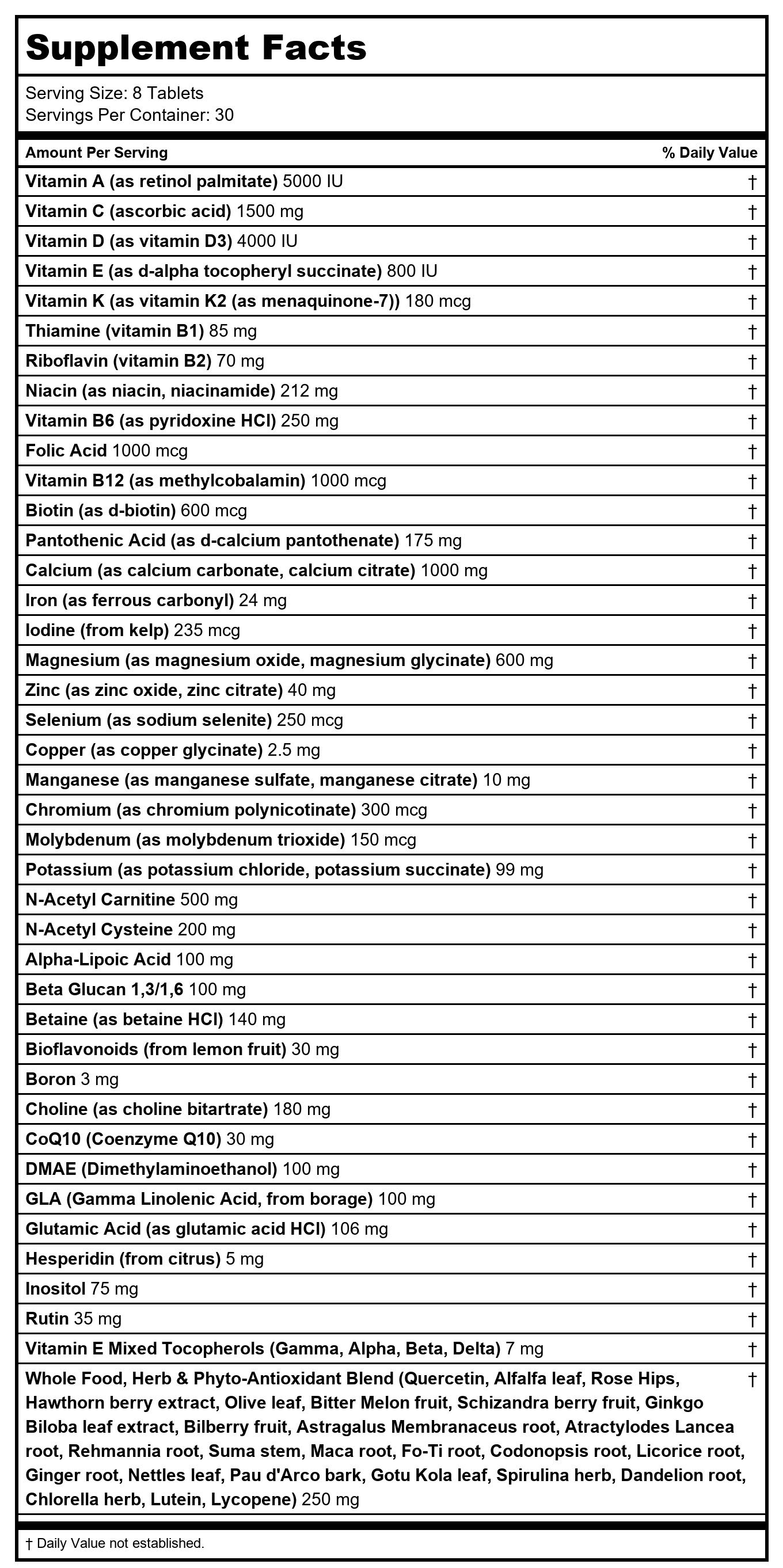 Now Foods Super Nutrition Iron Free Super Immune 240 Tablets - SU206
