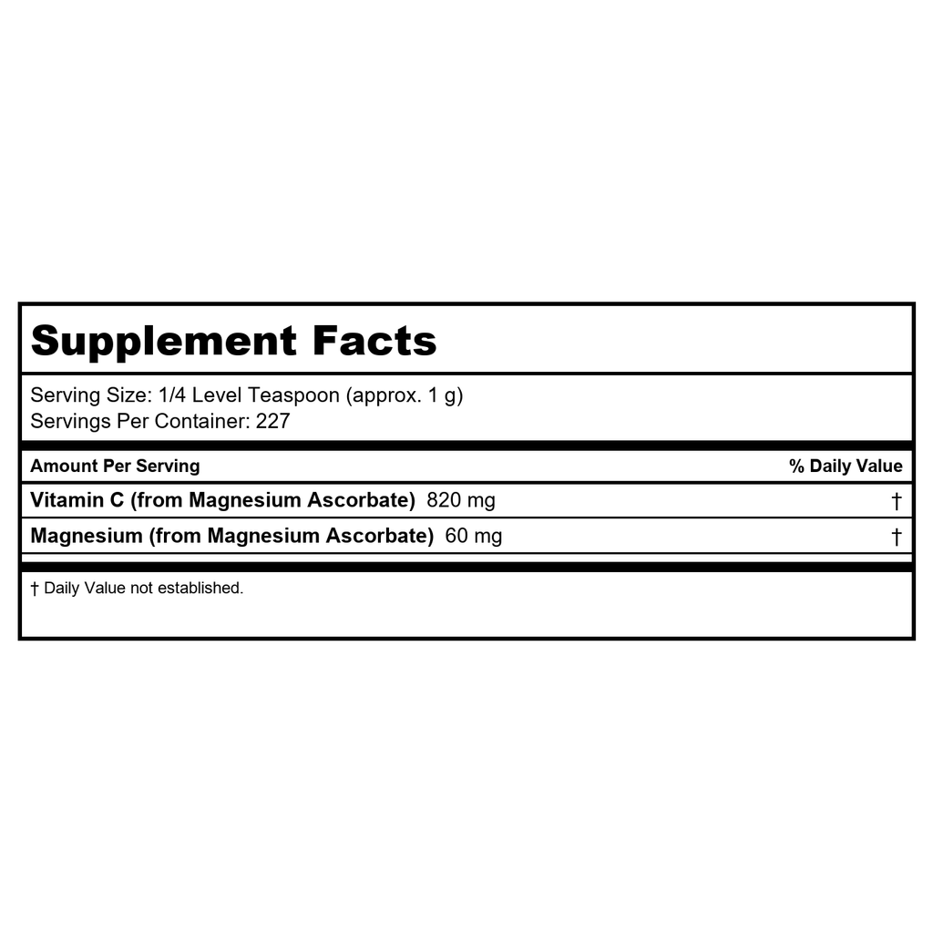 Now Foods Magnesium Ascorbate Powder 8oz - 0756
