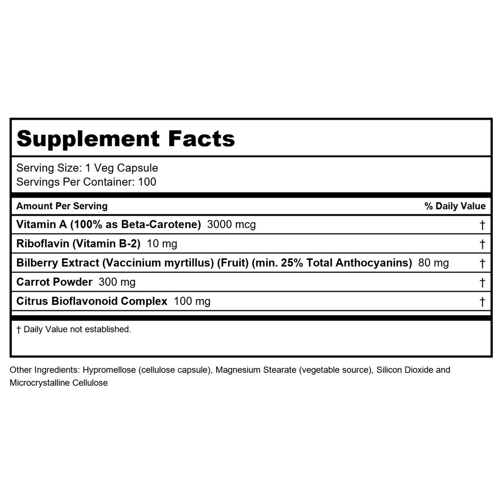 Now Foods Bilberry Complex 100 Vcaps - 4612