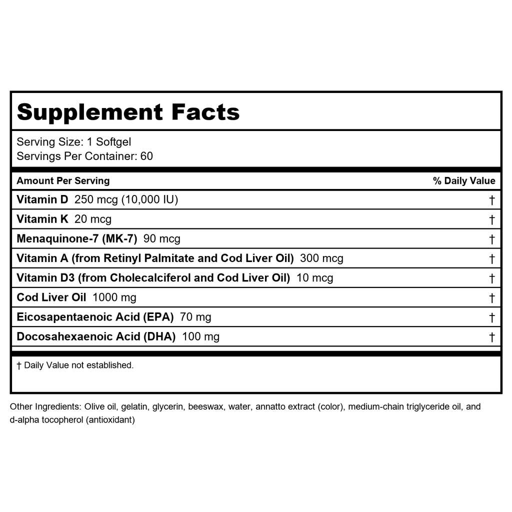 Now Foods Cod Liver Oil Extra Strength 1,000 mg 180 Softgels - 1744