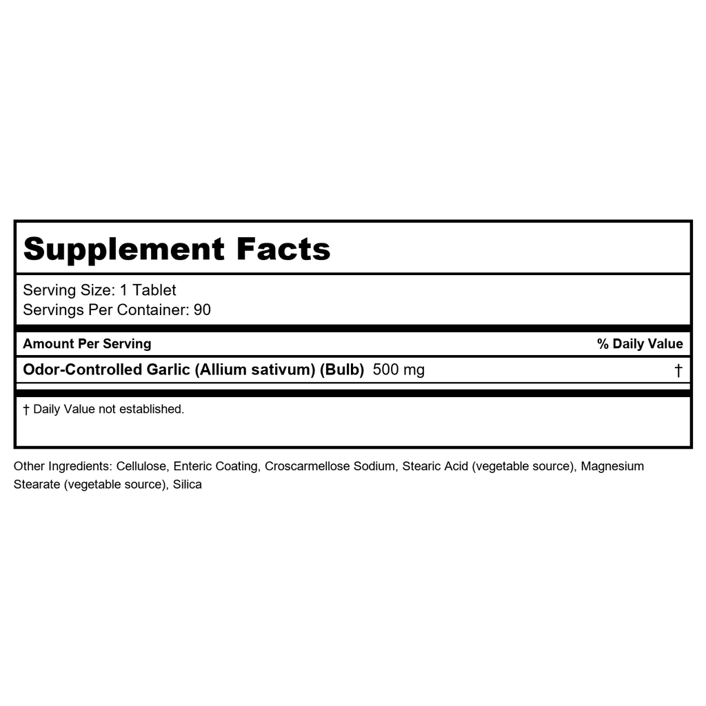 Now Foods Garlic 5000 90 Tablets - 1814