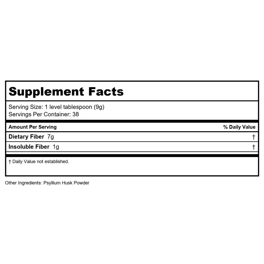 Now Foods Psyllium Husk Powder Vegetarian 12oz - 5975