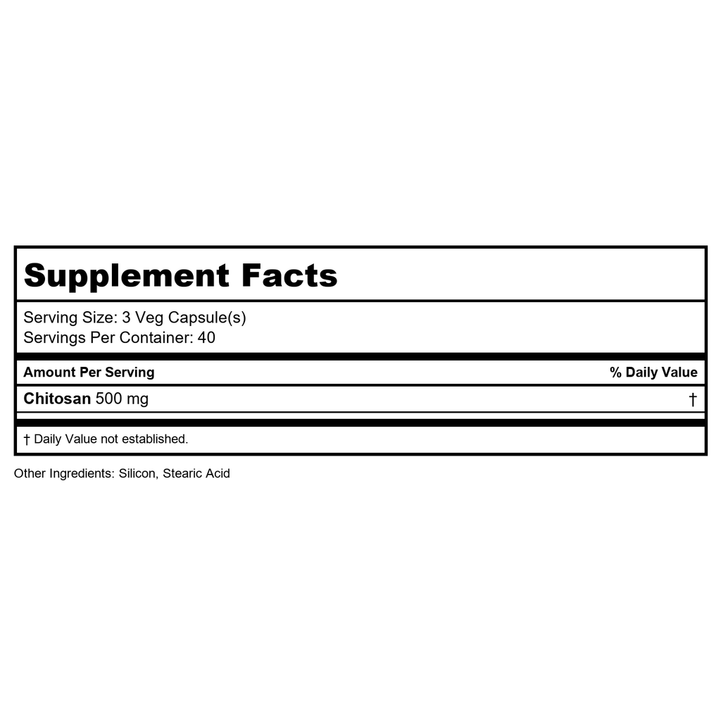 Now Foods Chitosan 500 mg plus Chromium 120 Vcaps - 2025 -