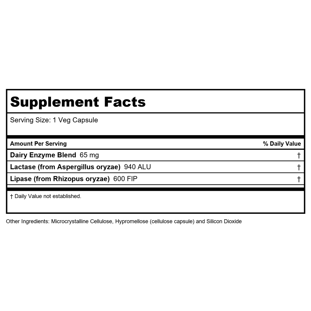 Now Foods Dairy Digest Complete 90 Vcaps - 2956