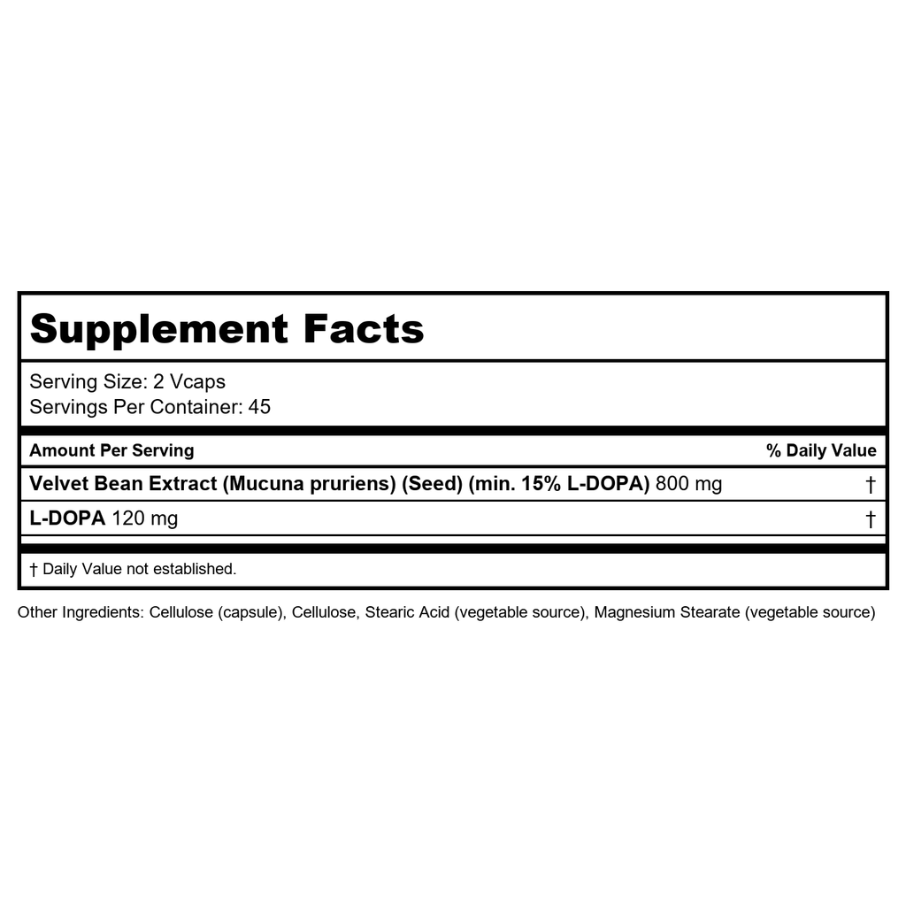 Now Foods Dopa Mucuna 90 Vcaps - 3092 - Walmart Only