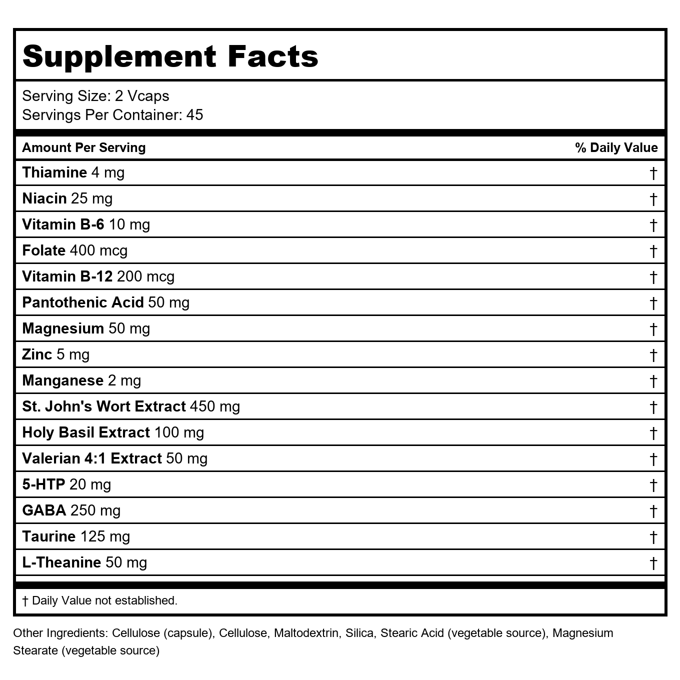 Now Foods Mood Support 90 Vcaps - 3351 - 2 Pack