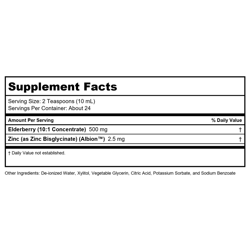 Now Foods Elderberry Liquid for Kids 8oz - 4851