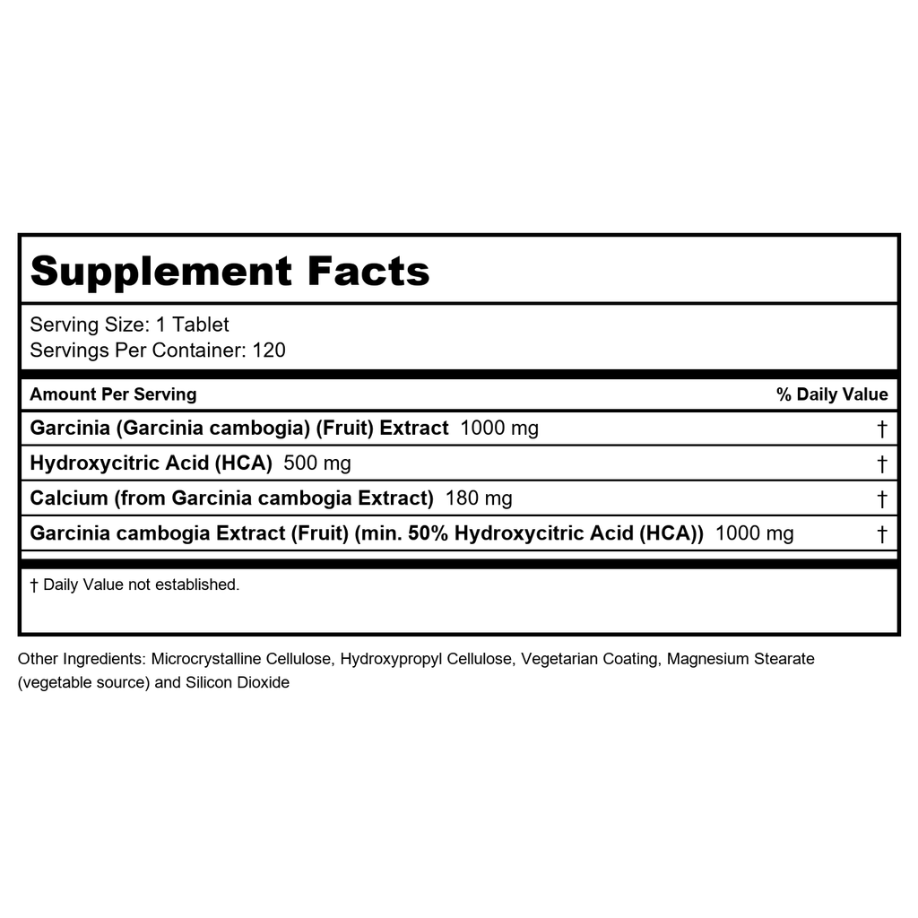 Now Foods Garcinia 1,000 mg 120 Tablets - 1435 -