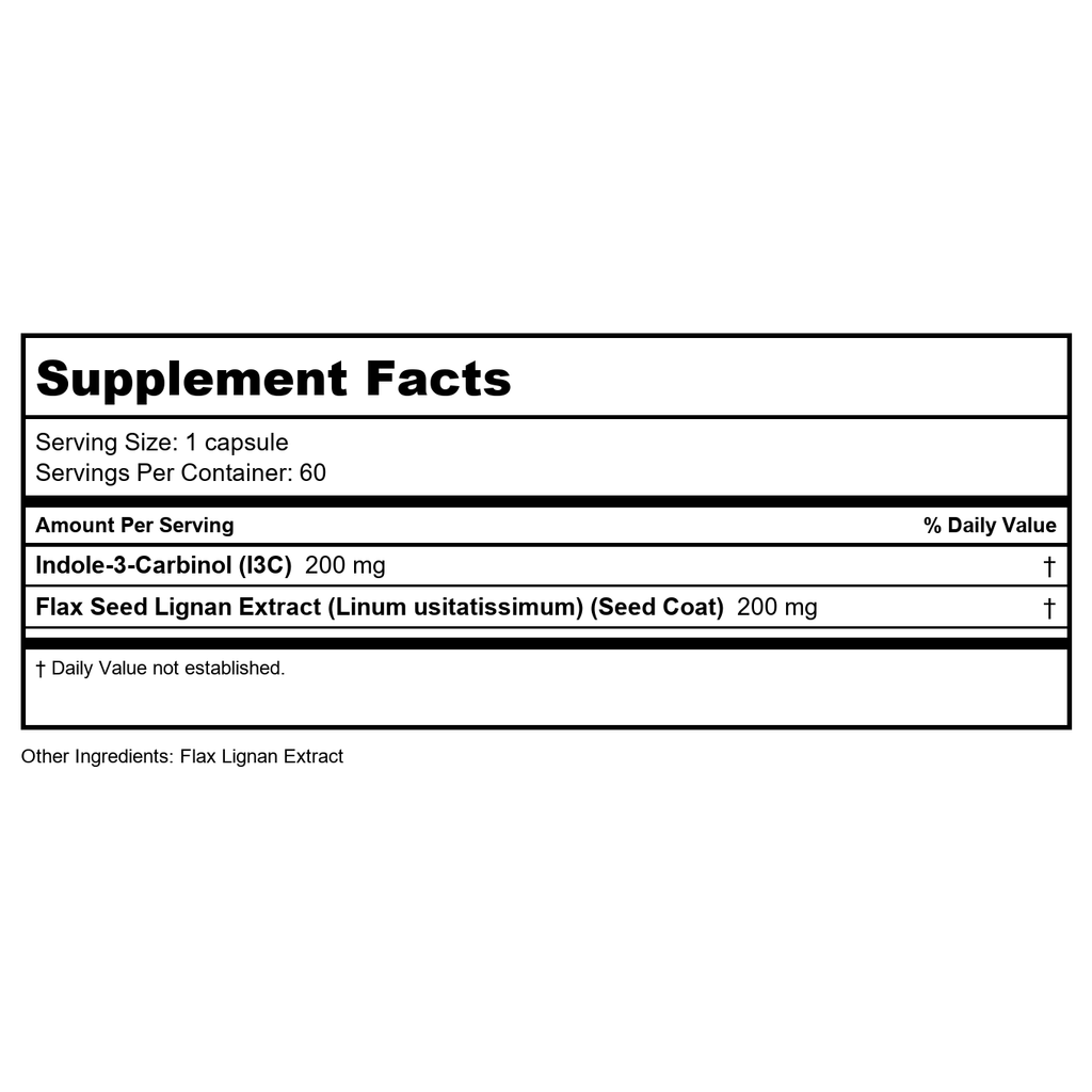 Now Foods I3C Indole-3-Carbinol 200 mg 60 Vcaps - 3056