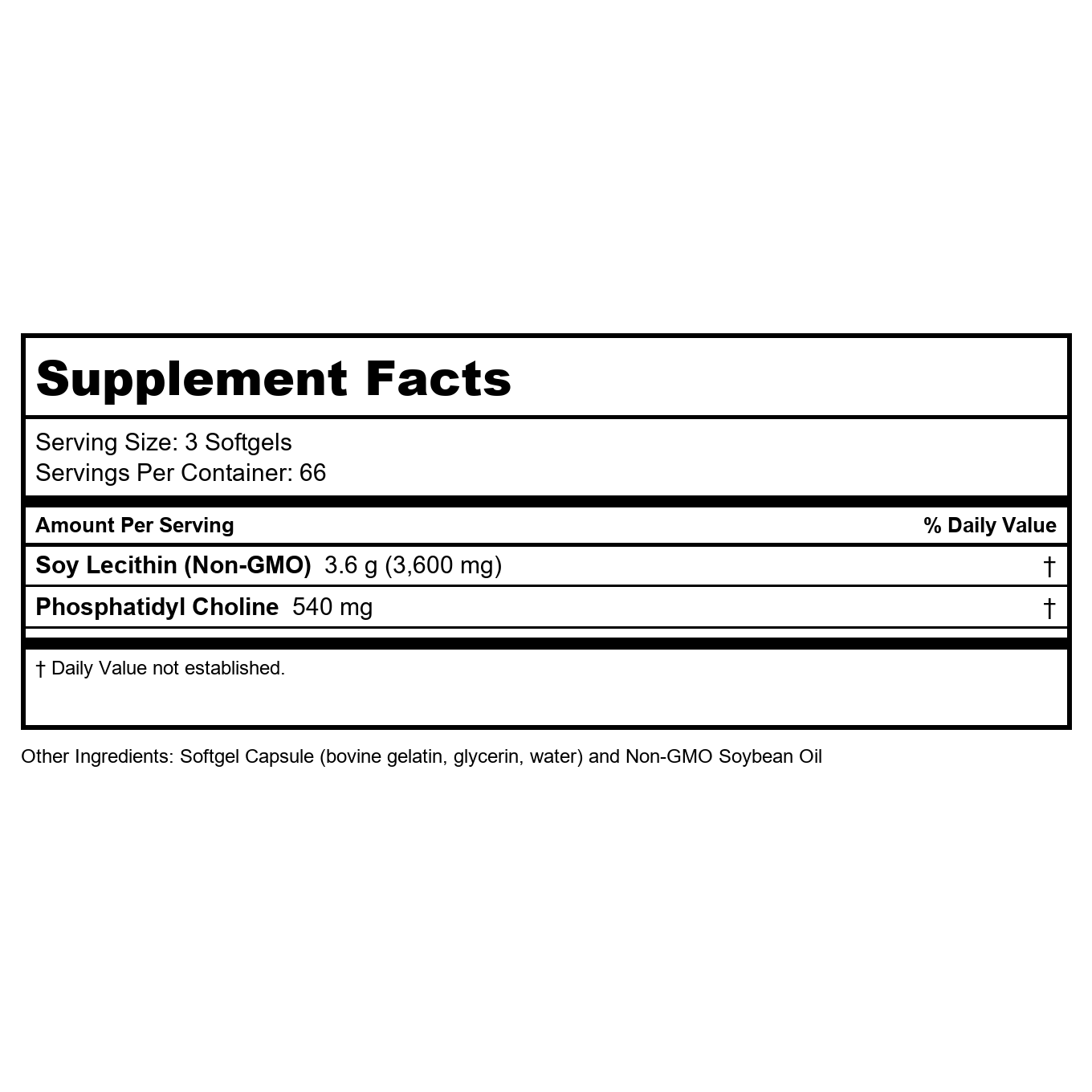 Now Foods Lecithin 1200 mg 200 Softgels - 2212