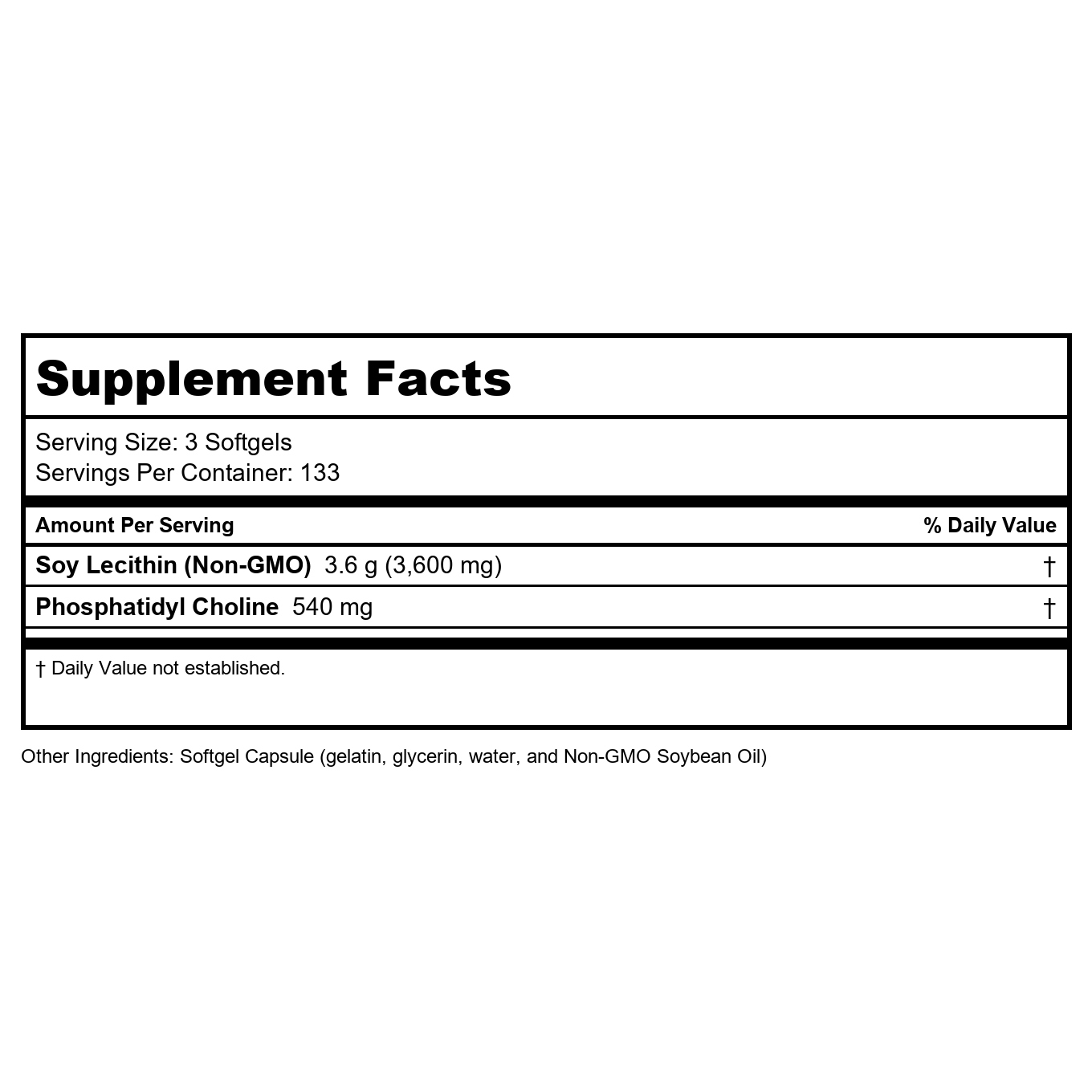 Now Foods Lecithin 1200 mg 400 Softgels - 2214