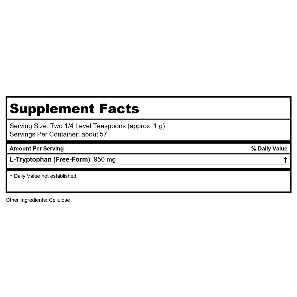 Now Foods L-Tryptophan Powder 2oz - 0263