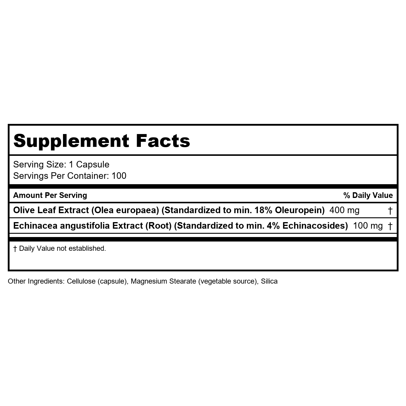 Now Foods Olive Leaf Extract Extra Strength 100 Vcaps - 4746