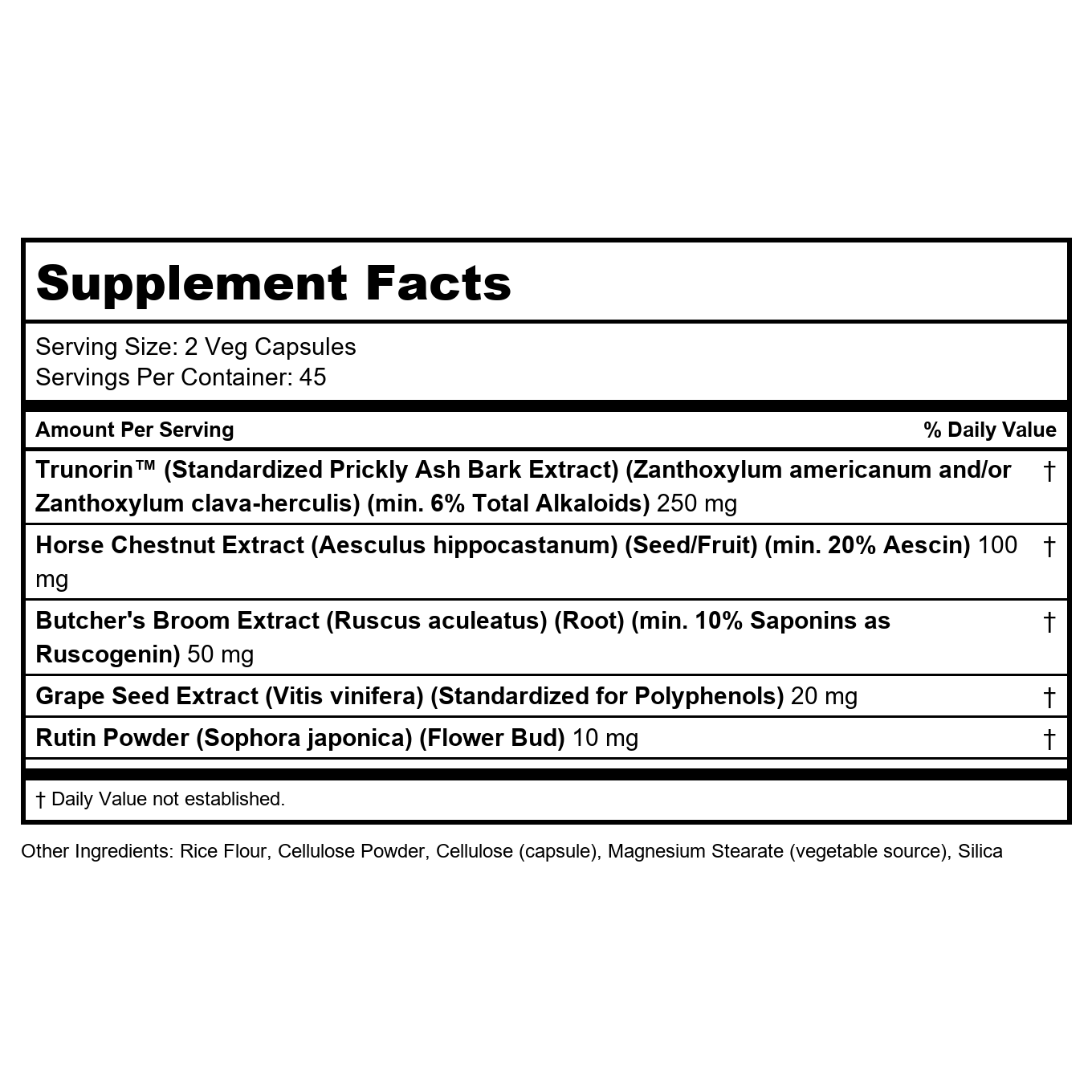 Now Foods Vein Supreme 90 Vcaps - 3123