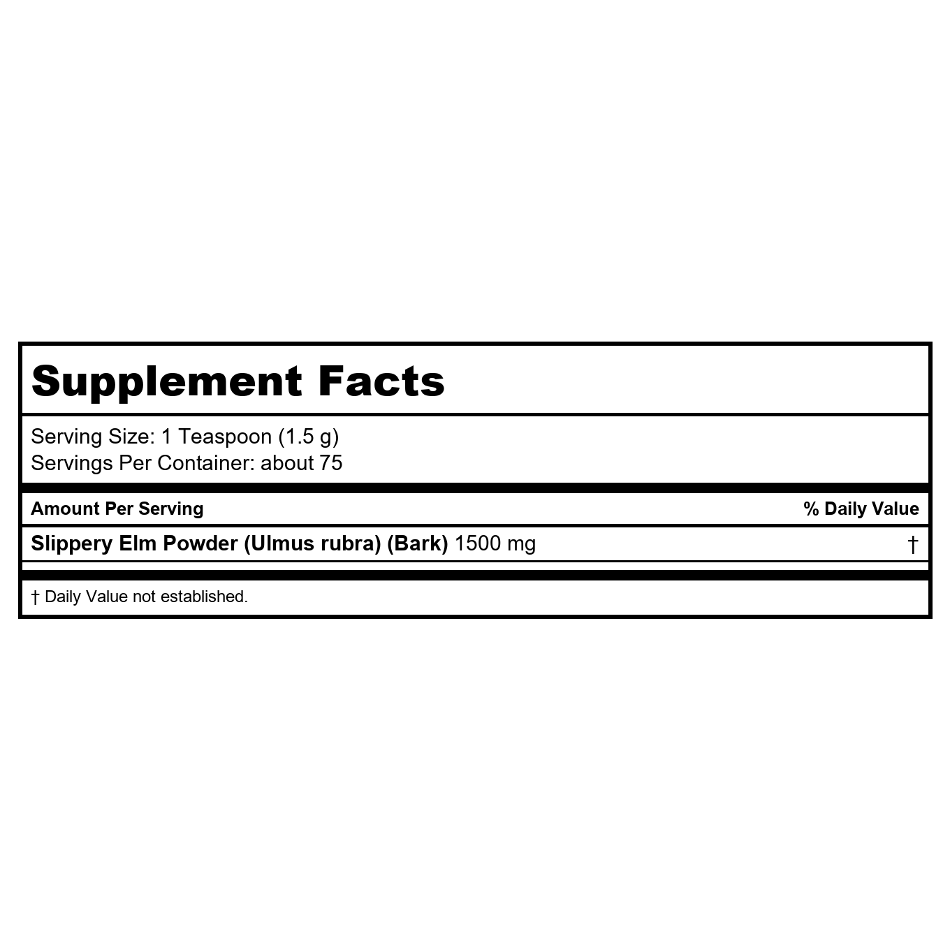 Now Foods Slippery Elm Powder Vegetarian 4oz - 5060