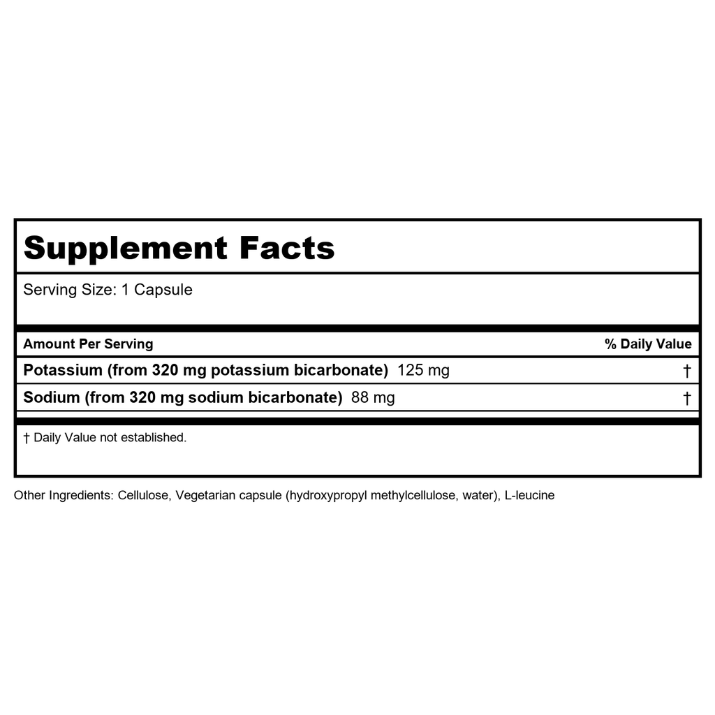 Klaire Labs Bi-Carb Formula 250 Vcaps