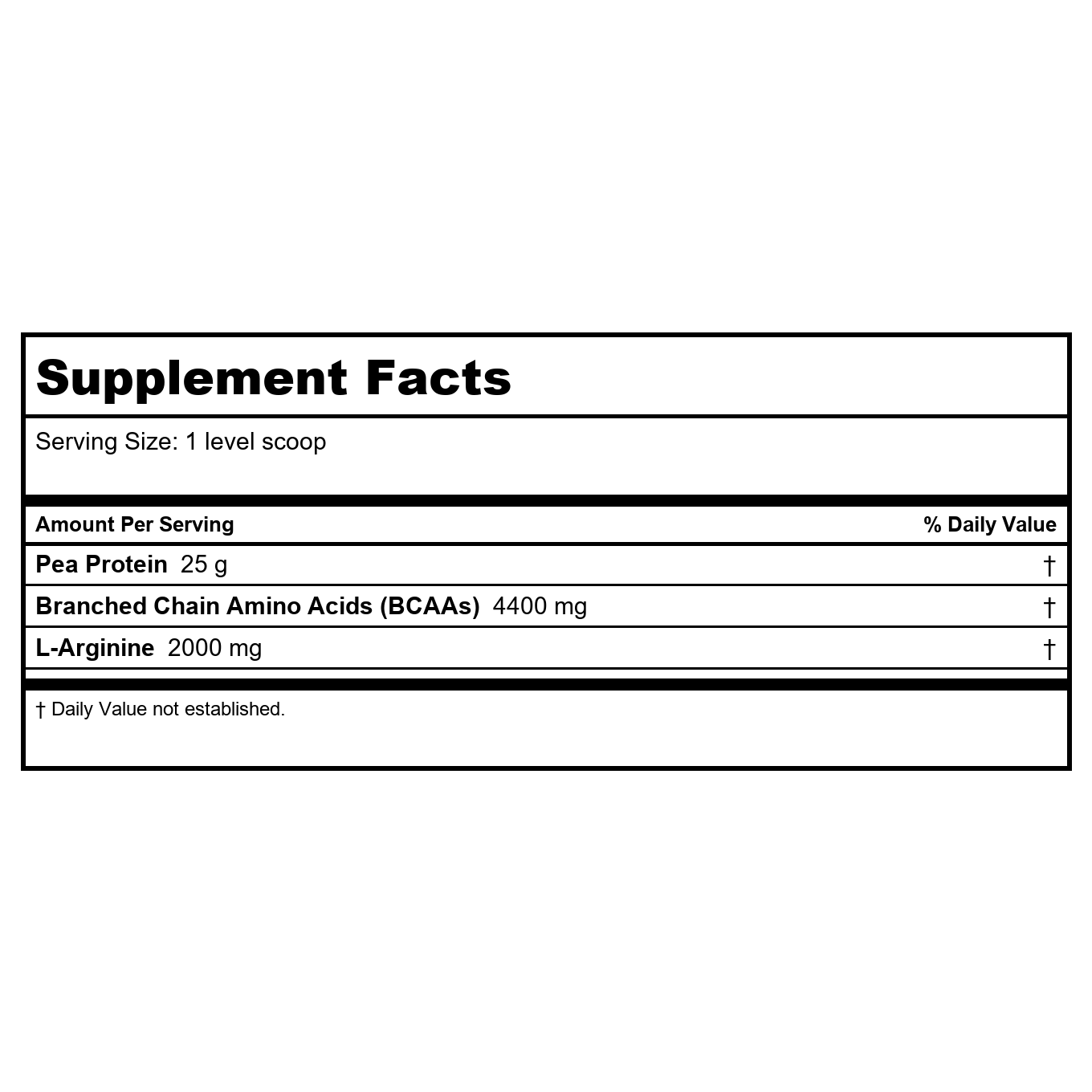 Now Sports Pea Protein Vanilla Toffee Powder 2 Pounds - 2134