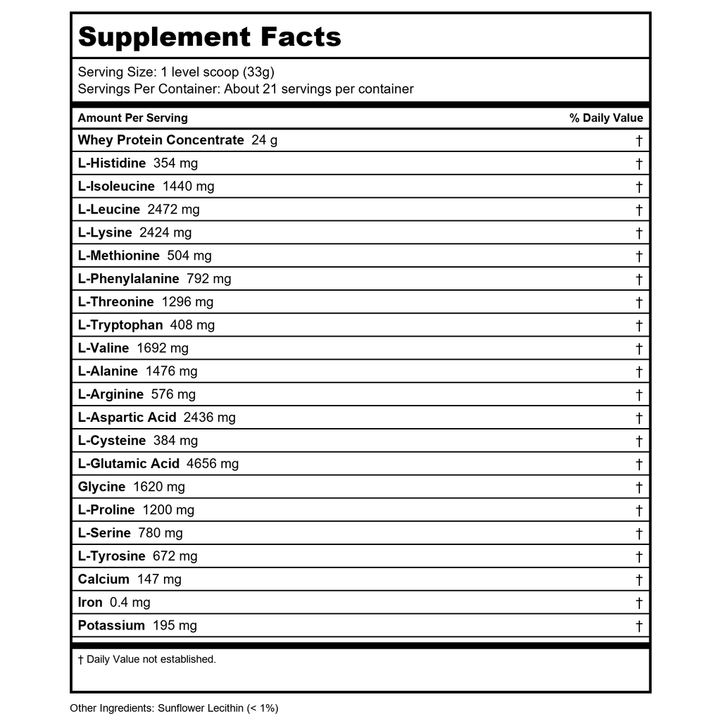 Now Sports Whey Protein Concentrate Unflavored 1.5 Pounds - 2298