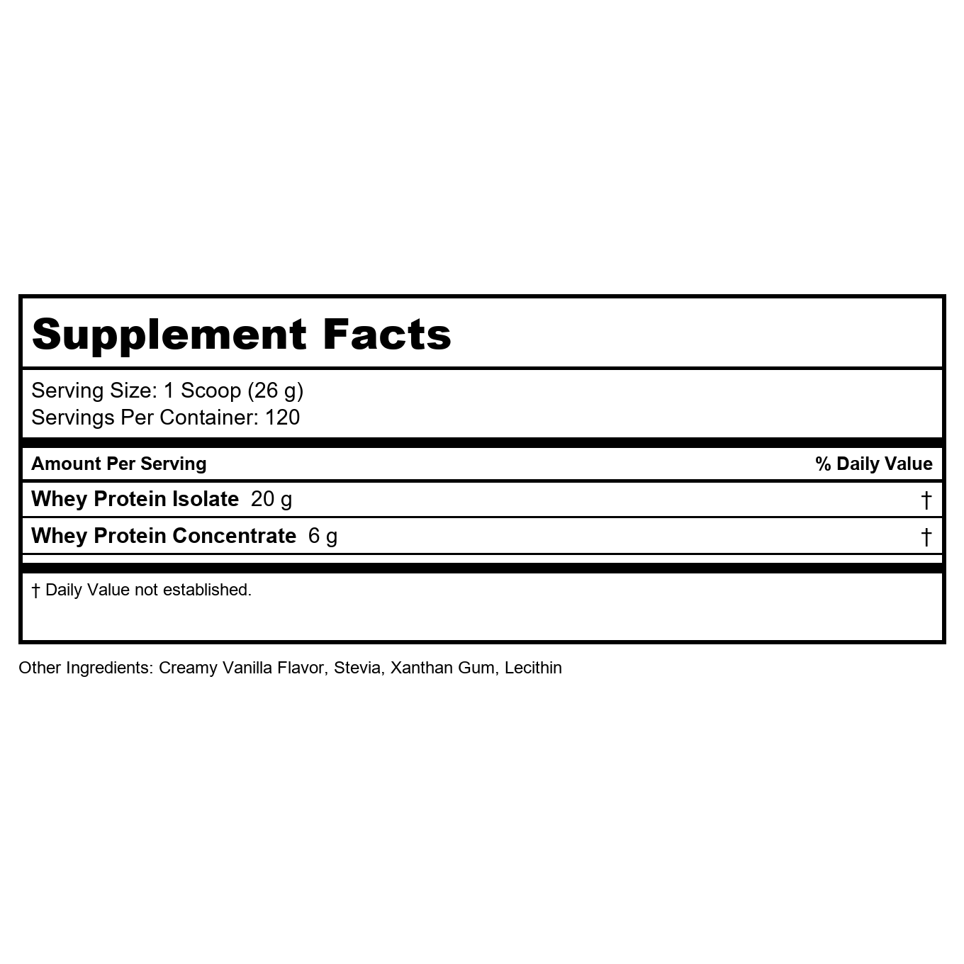 Now Sports Whey Protein Creamy Vanilla Powder 10 Pounds - 2195