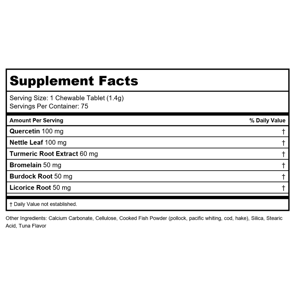 Now Pets Allergy 75 Chewables - 4304