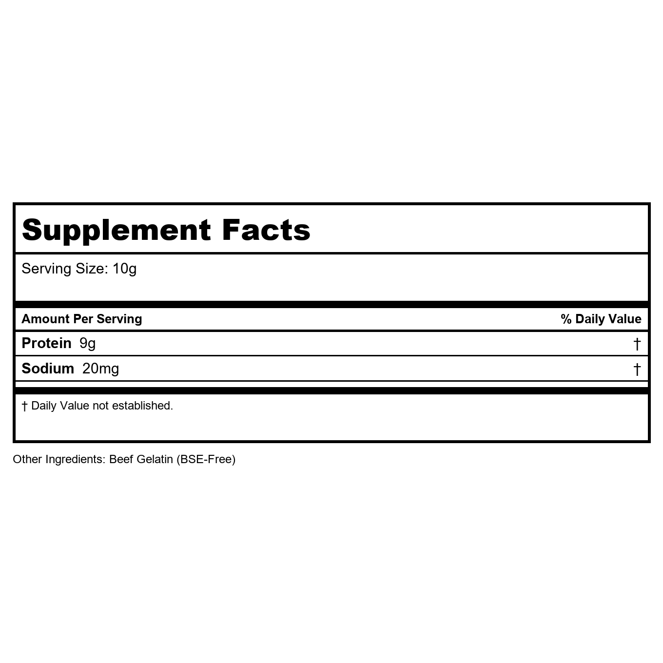 Now Real Foods Beef Gelatin Powder 4 Pounds - 6511 -
