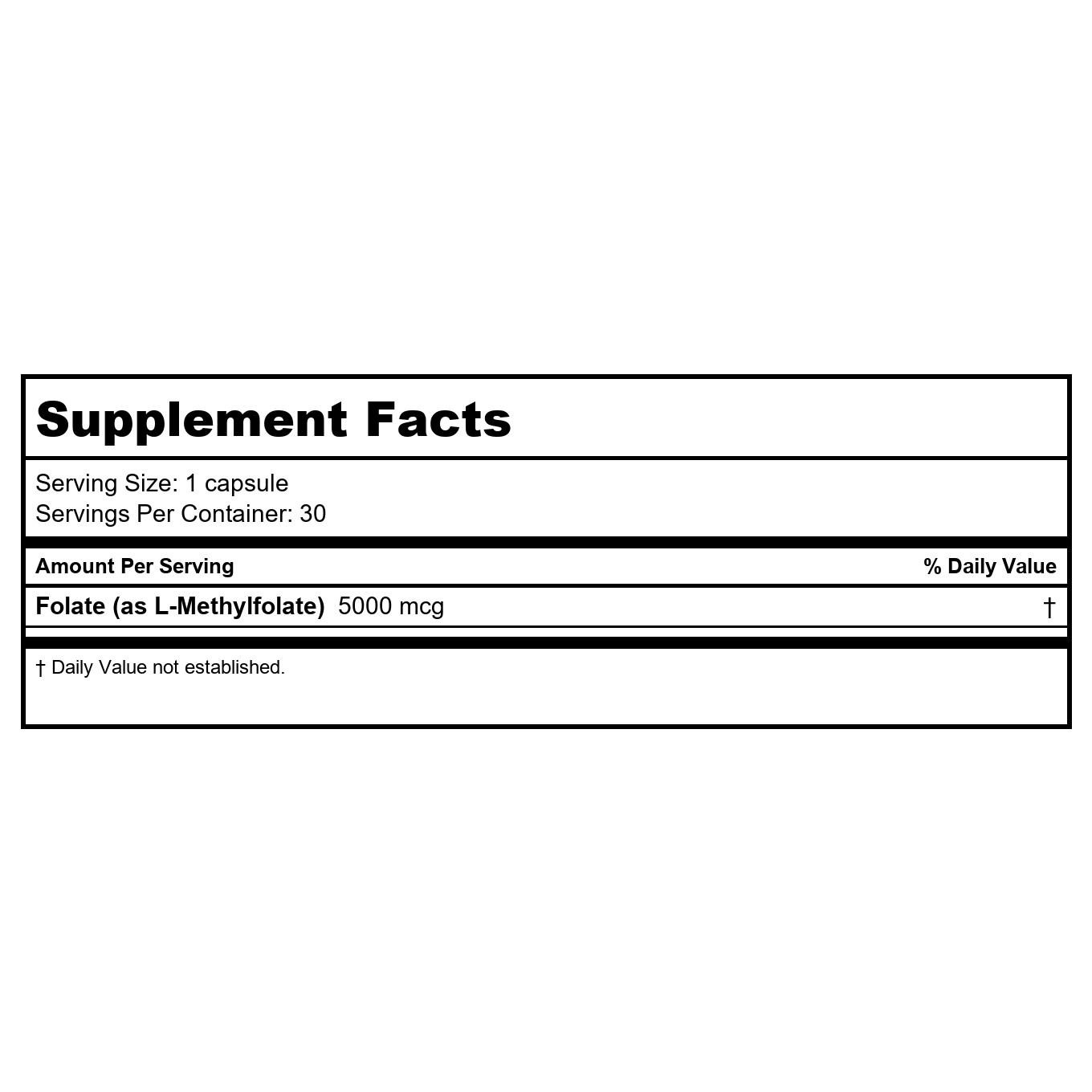 BrainMD MethylFolate 30 Vcaps