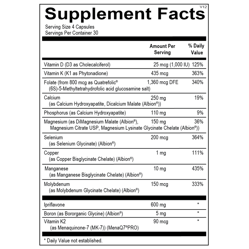 Ortho Molecular OsteoPrev 120 Capsules