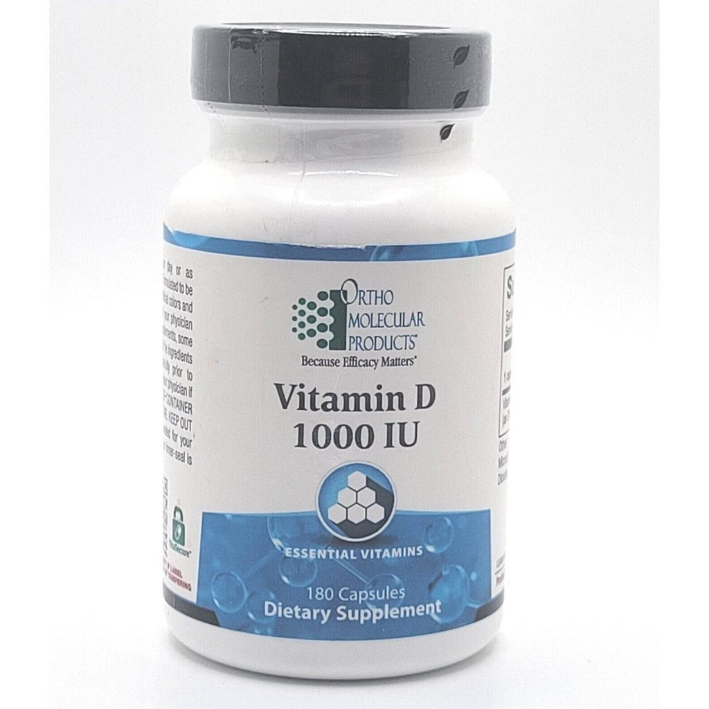 Ortho Molecular Vitamin D 1,000 IU 180 Capsules -