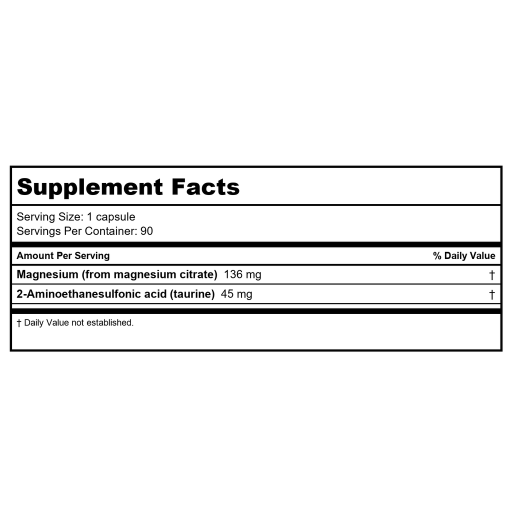 NFH Magnesium Citrate SAP 90 Capsules