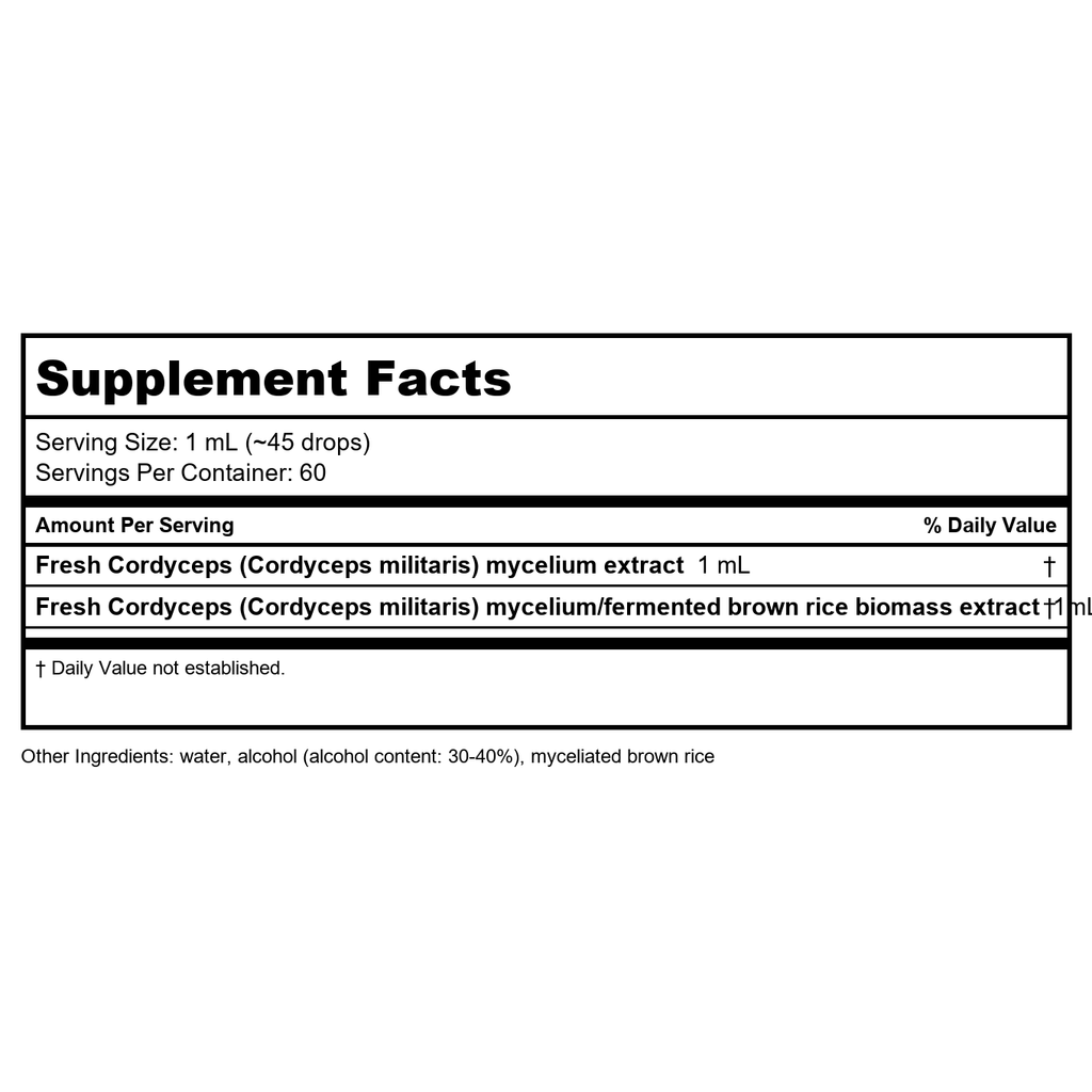 Host Defense Cordyceps Extract 2oz -