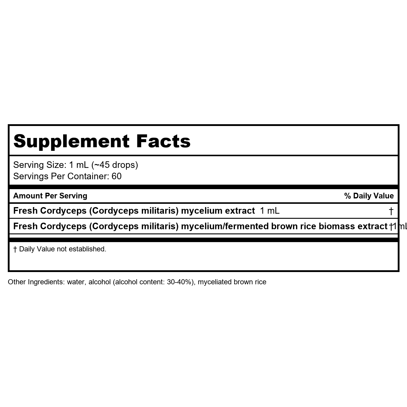 Host Defense Cordyceps Extract 2oz -