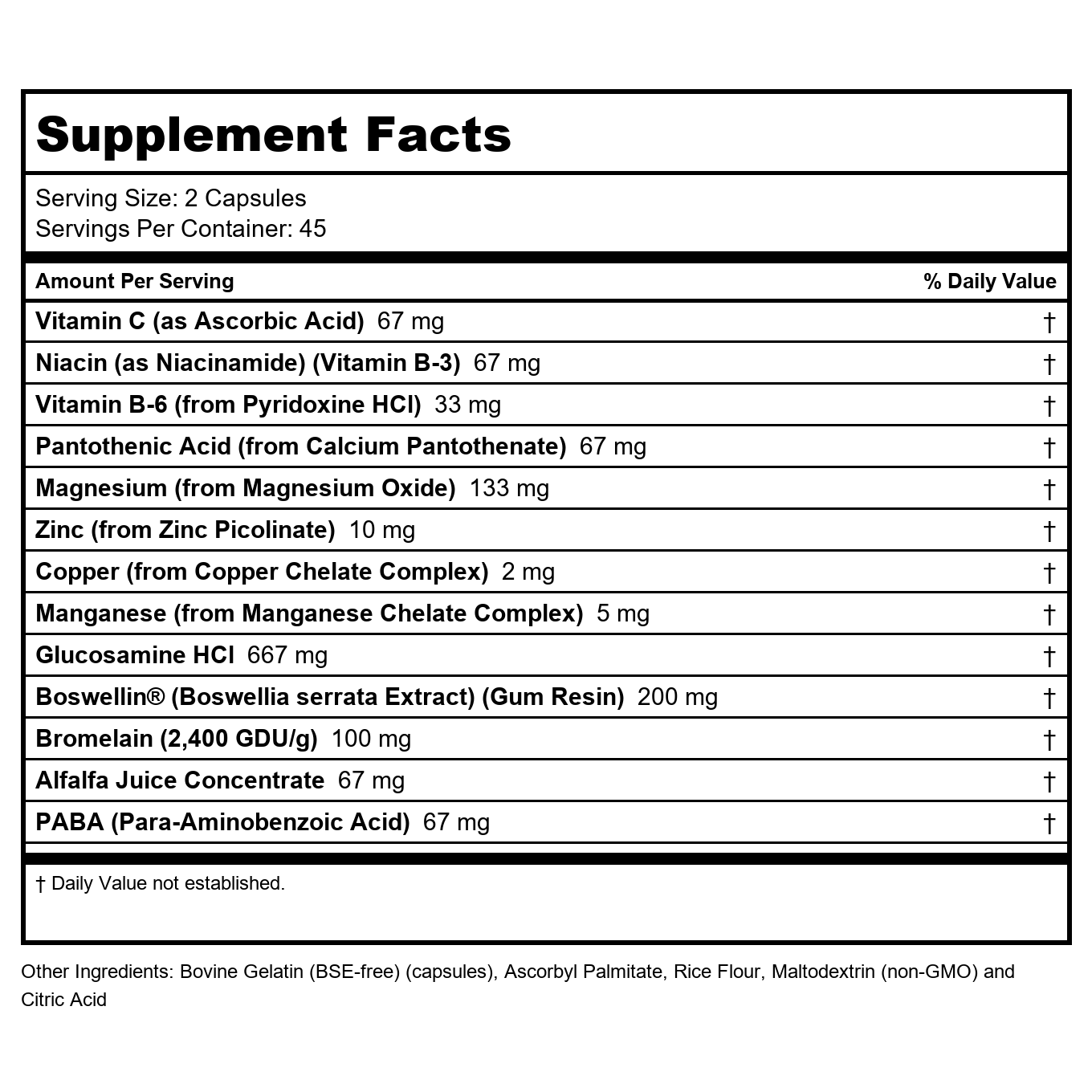 Now Foods Joint Support 90 Vcaps - 3290