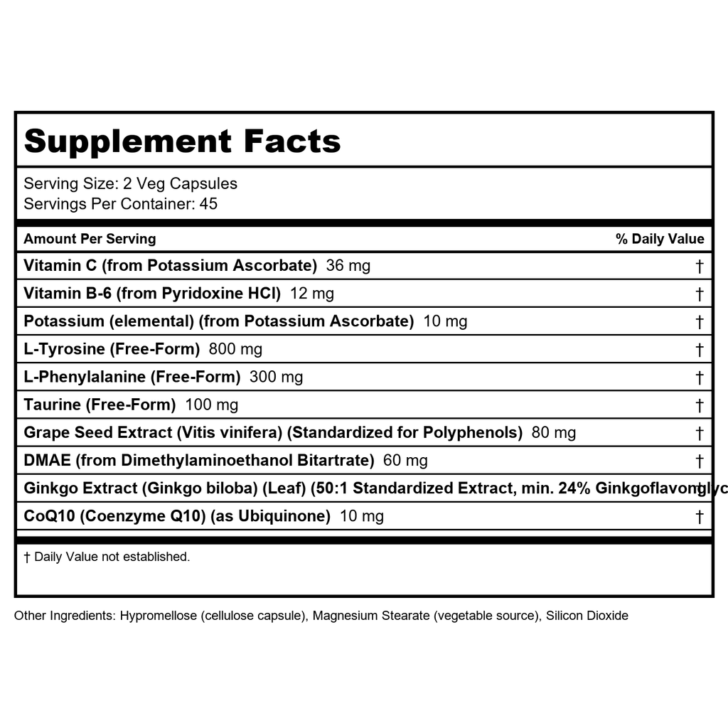 Now Foods True Focus 90 Vcaps - 0157 - 2 Pack