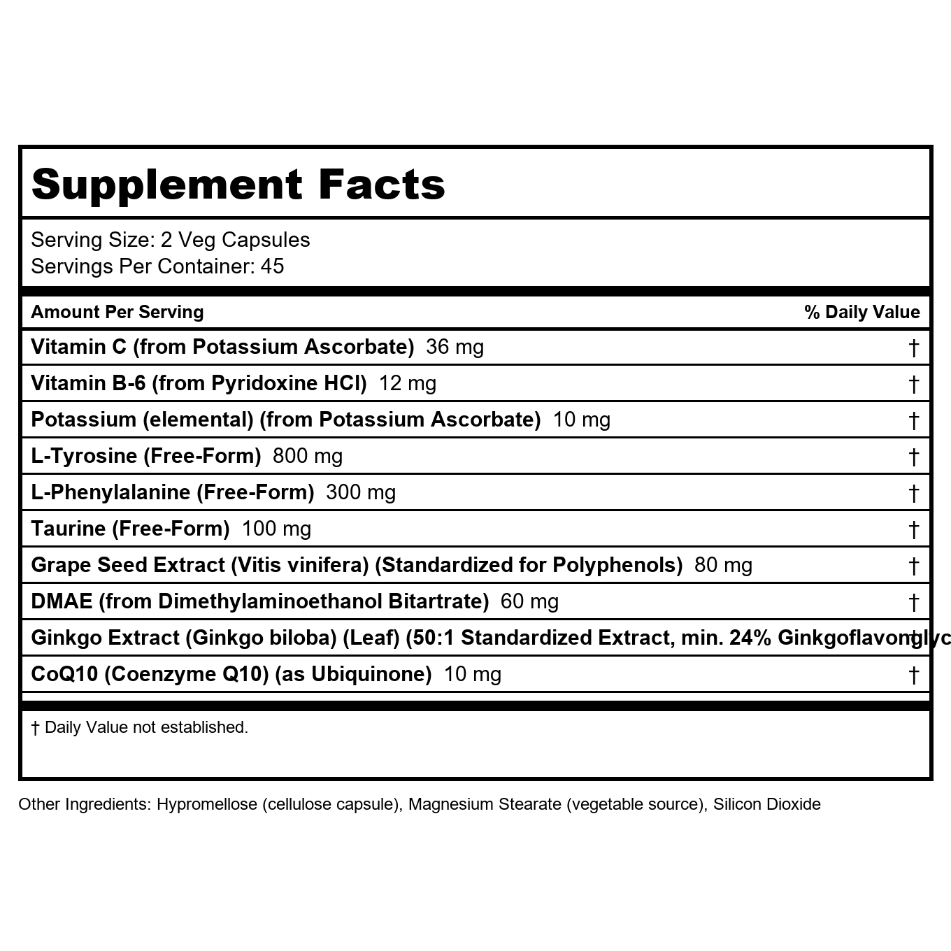 Now Foods True Focus 90 Vcaps - 0157 - 2 Pack