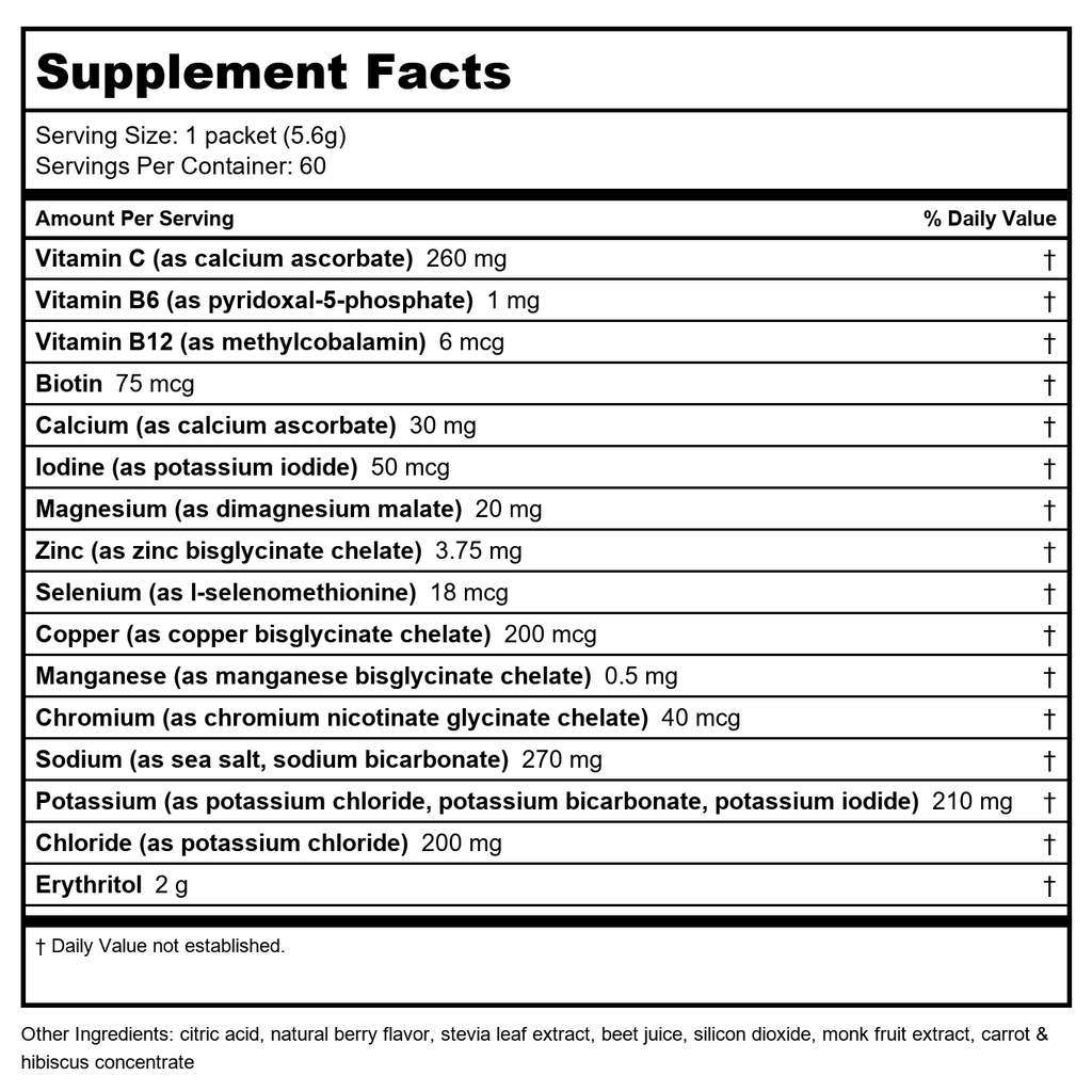 Jigsaw Electrolyte Supreme Berry-Licious 60 Servings -