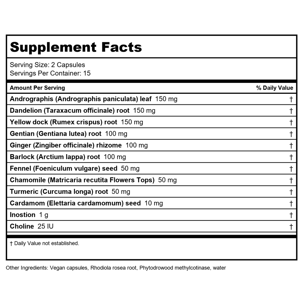 Vitanica Bitters Extra 30 Vcaps
