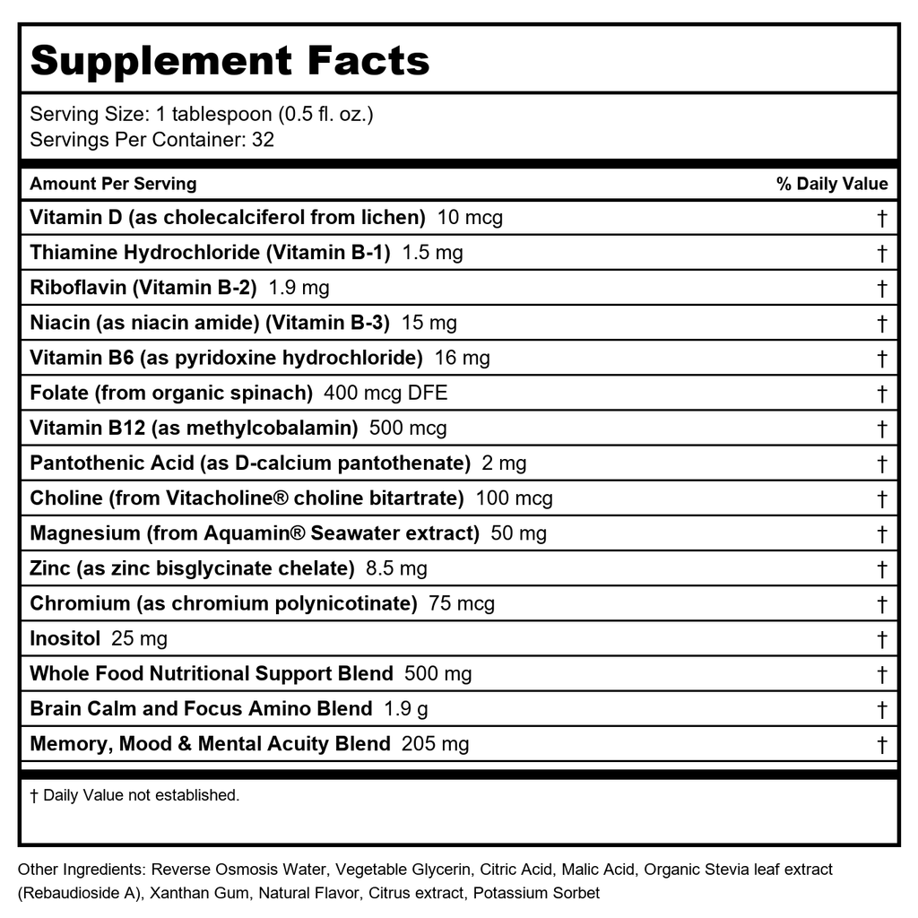 Mountain Meadow Kids Natural Attention Aid 4oz