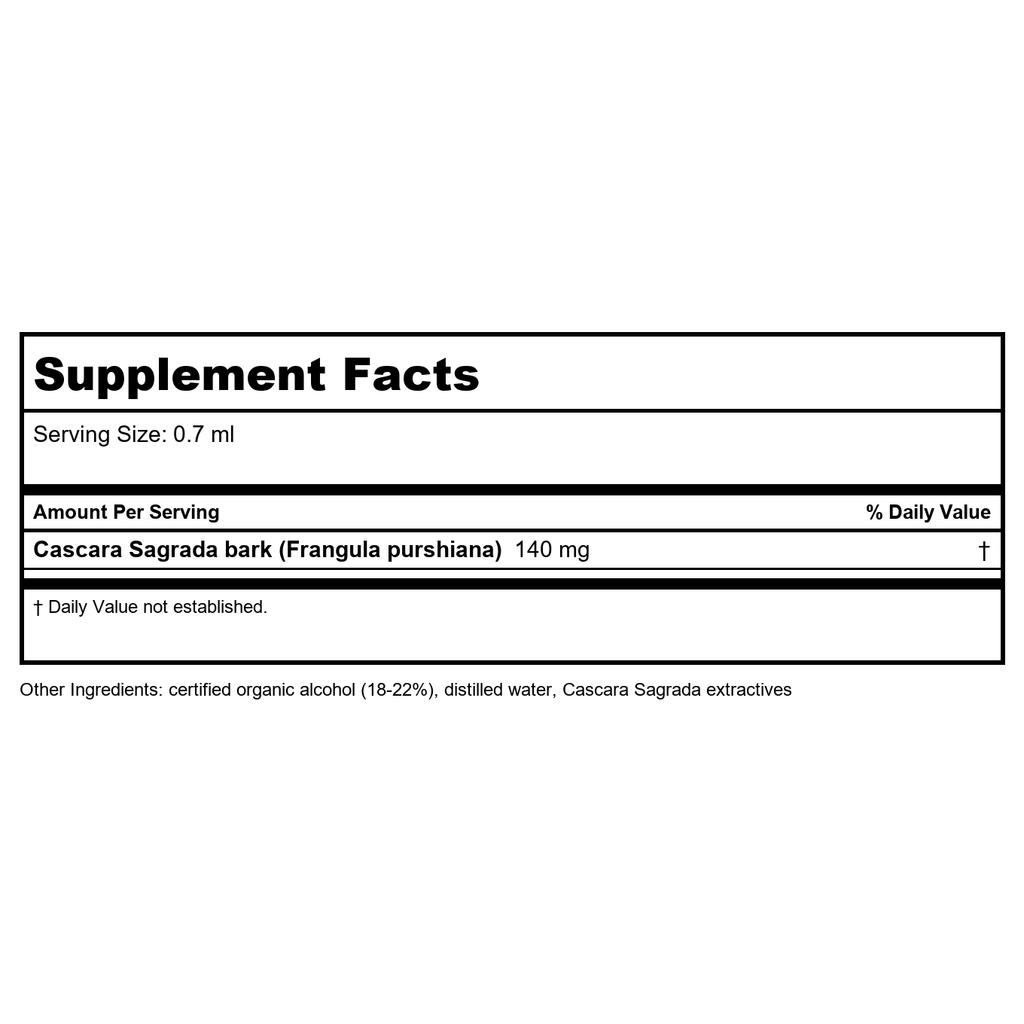 Herb Pharm Cascara Sagrada 1oz