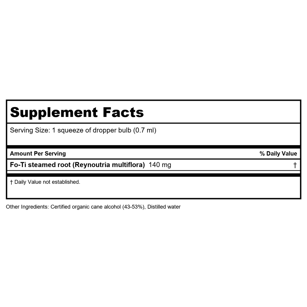 Herb Pharm Fo-Ti / He Shou Wu 1oz