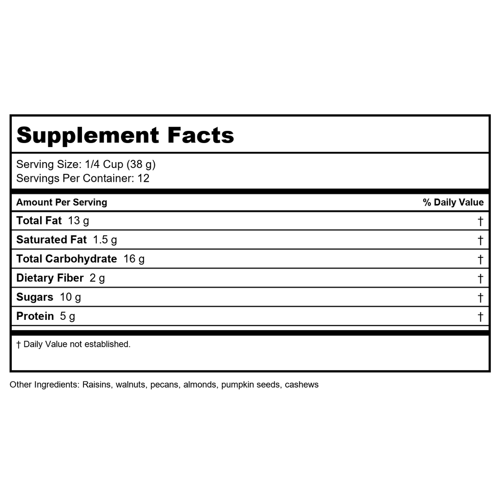 Now Real Food Raw Energy Nut Mix 16oz - 7030 - 4 Pack