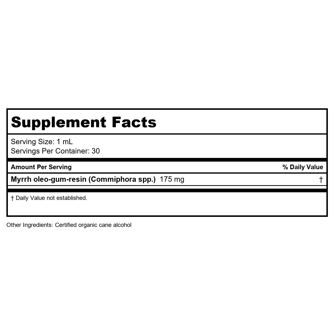 Herb Pharm Myrrh 1oz