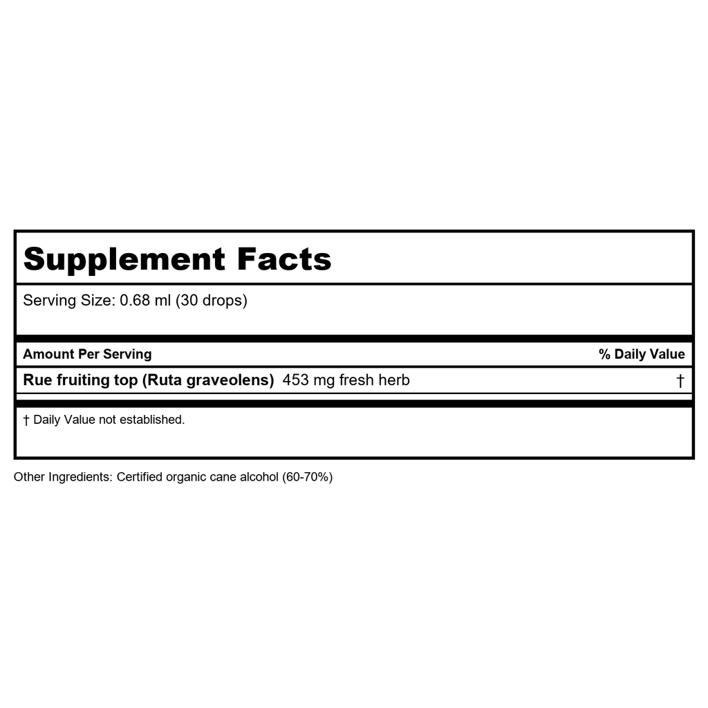 Herb Pharm Rue 1oz