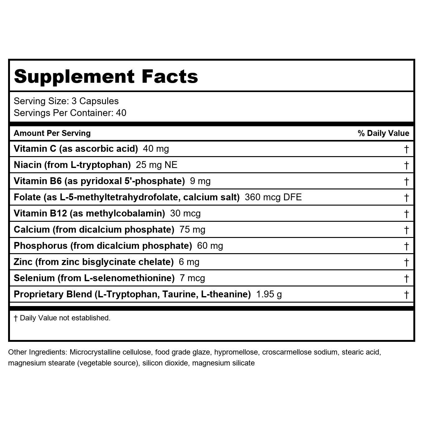 NeuroScience TravaGen 120 Tablets